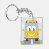 Porte-clés Bon bus scolaire (Devant gauche)