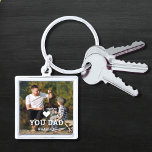 Porte-clés BON COEUR VOUS AIME PÈRE Noms de photos<br><div class="desc">Le Porte - clé de noms de photos de mon coeur mignon vous AIME PÈRE présente votre photo préférée avec le texte "(coeur d'amour) vous papa" dans un script blanc moderne avec vos noms ci-dessous. Personnalisez en modifiant le texte dans la zone de texte fournie et en ajoutant votre propre...</div>