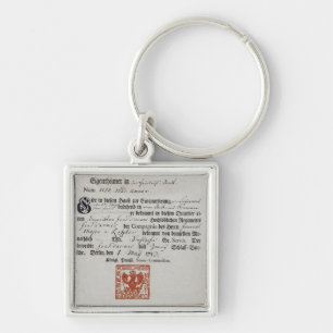 Porte-clés Bon d'hébergement, 1759