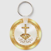 Porte-clés Bon Marché, Fête Anniversaire De L'Eglise Faveurs, (Verso)