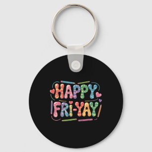 Porte-clés Bon Vendredi Prof Yay Vendredi Drôle Weekend