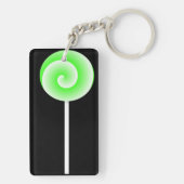 Porte-clés bonbon (Citron vert) (Dos)