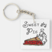 Porte-clés Bonbon comme tarte (Devant)