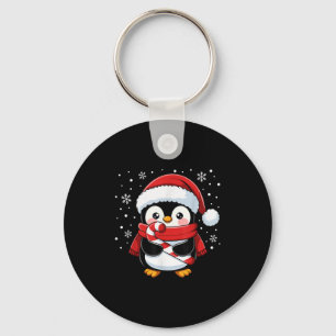 Porte-clés Bonbon de Noël Pingouin Hiver Fille Tout-Petit B