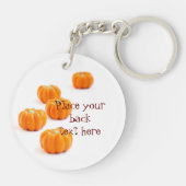 Porte-clés Bonbons citrouilles d'Halloween (Dos)