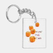 Porte-clés Bonbons citrouilles d'Halloween (Devant gauche)