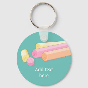 Porte-clés Bonbons de rock doux d'Edimbourg en Ecosse