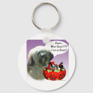 Porte-clés Bonbons d'Halloween Tibétain Terrier