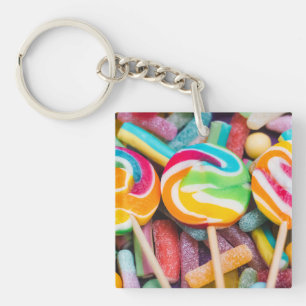 Porte-clés bonbons sucrés