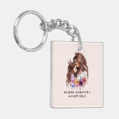 Porte-clés Bond adorable maman et fille (8) (Devant gauche)