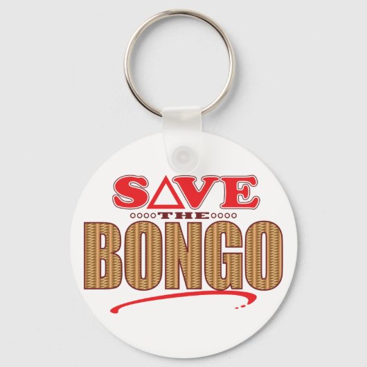 Porte-clés Bongo Save (Recto)