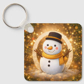 Porte-clés Bonhomme de neige (Recto)