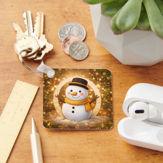 Porte-clés Bonhomme de neige (Bureau)