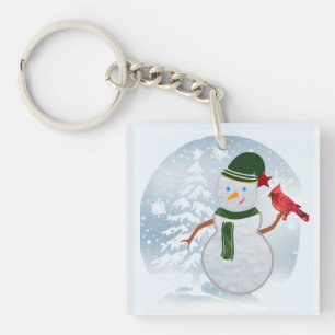 Porte-clés Bonhomme de neige