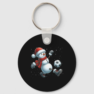 Porte-clés Bonhomme de neige Football Noël Garçons Filles Enf