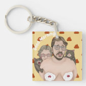 Porte-clés Bonjour (Devant)