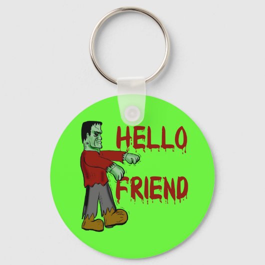 Porte-clés Bonjour Ami Déplaisant Frankenstein T-shirts, Swea (Recto)