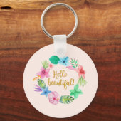 PORTE-CLÉS BONJOUR BELLE ! (Verso)