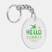 Porte-clés Bonjour été (Devant gauche)