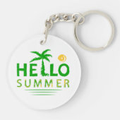 Porte-clés Bonjour été (Dos)