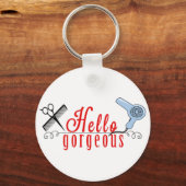 Porte-clés Bonjour magnifique (Recto)