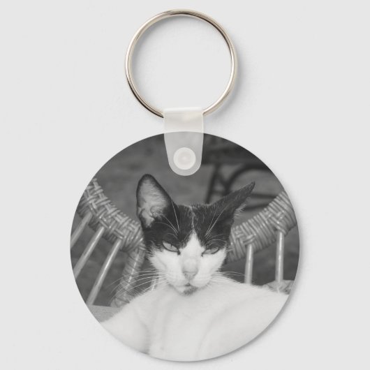 Porte-clés Bonjour, Meow... (Recto)