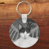 Porte-clés Bonjour, Meow... (Recto)