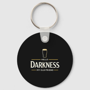 Porte-clés Bonjour obscurité vieil ami bière irlandaise St. P