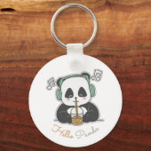 Porte-clés Bonjour panda (Verso)