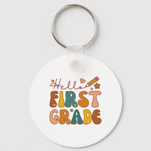 Porte-clés Bonjour Première Année 1ère Année Retour à l'École
