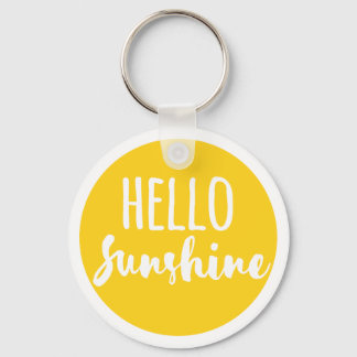Porte-clés Bonjour Sunshine