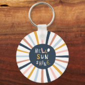 Porte-clés Bonjour Sunshine (Recto)