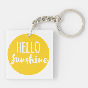 Porte-clés Bonjour Sunshine
