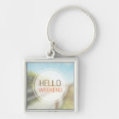 Porte-clés Bonjour Weekend 2 (Devant)