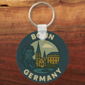 Porte-clés Bonn Germany City Art (Recto)