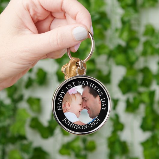 Porte-clés Bonne 1ère Fête des pères. Mon mignet papa (Main)