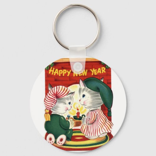 Porte-clés Bonne année (Recto)