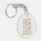 Porte-clés Bonne année 2024 (Devant gauche)