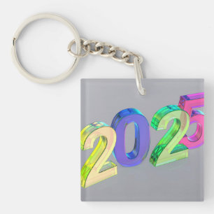 Porte-clés Bonne année 2025