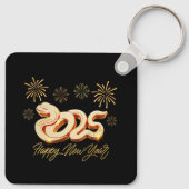 Porte-clés Bonne année 2025 L'année chinoise du serpent (Dos)