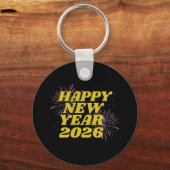 Porte-clés Bonne année 2026 (Recto)
