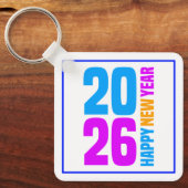 Porte-clés Bonne année 2026-34568 T-shirt (Recto)