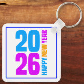 Porte-clés Bonne année 2026-34568 T-shirt (Verso)