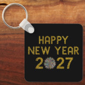 Porte-clés Bonne année 2027 (Recto)