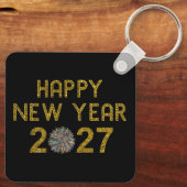 Porte-clés Bonne année 2027 (Verso)