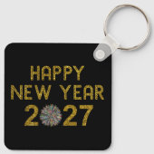 Porte-clés Bonne année 2027 (Dos)