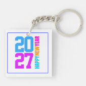 Porte-clés Bonne année 2027 (Dos)