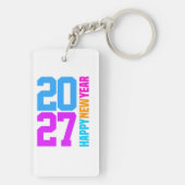 Porte-clés Bonne année 2027 (Dos)