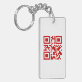 Porte-clés Bonne année ! — Code QR (Devant gauche)