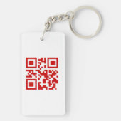 Porte-clés Bonne année ! — Code QR (Dos)
